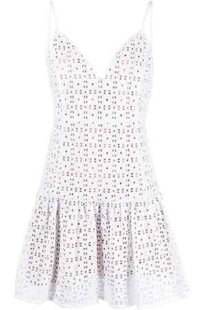 Michael Kors Sangallo eyelet mini-dress