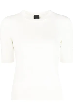 LORENA ANTONIAZZI Short-sleeved knitted top