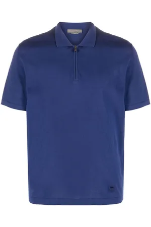corneliani Zip-up polo shirt