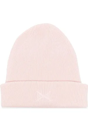 Barrie Embroidered-logo knit beanie