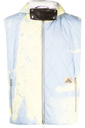 OAMC Abstract-print hooded gilet
