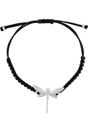 ANAPSARA 18kt white gold diamond Dragonfly bracelet
