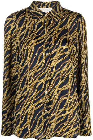 Michael Kors Graphic-print long-sleeve shirt