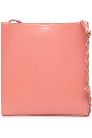 Jil Sander Medium Tangle leather shoulder bag
