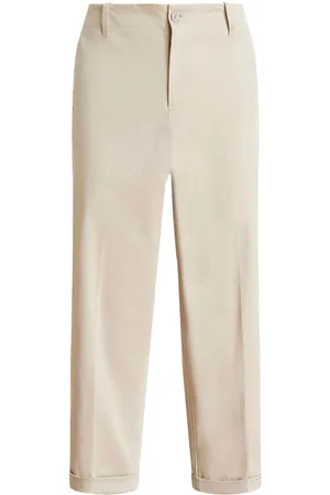 Etro Straight-leg cropped trousers