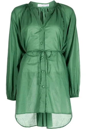 FAITHFULL THE BRAND Lucita button-front mini dress