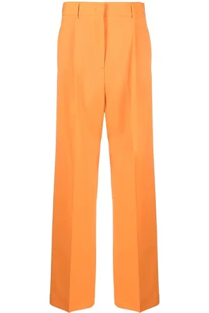 Msgm High-waist straight-leg trousers