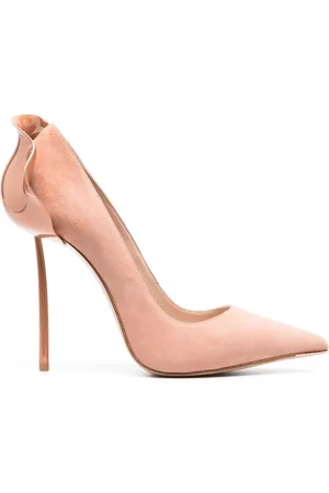 LE SILLA Petalo 100mm suede pumps