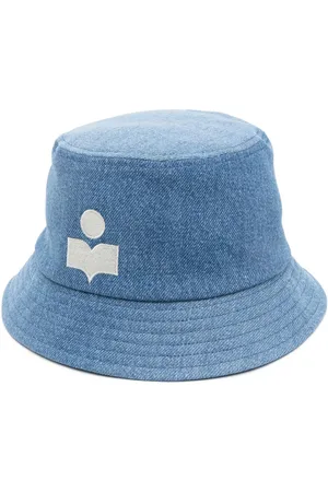 Isabel Marant Haley logo-embroidered bucket hat