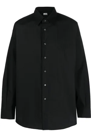Diesel Embroidered-logo detail shirt