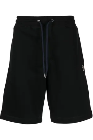Paul Smith Zebra-patch organic-cotton track shorts