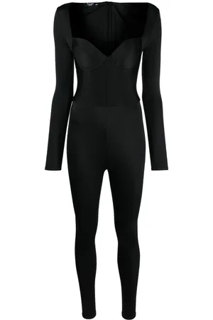 Noire Swimwear Sweetheart-neck stretch jumpsuit