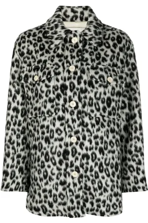 Isabel Marant Odelino leopard-print shirt jacket