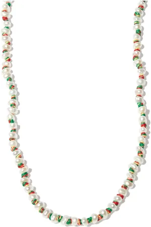 Marie Lichtenberg 9kt yellow pearl necklace
