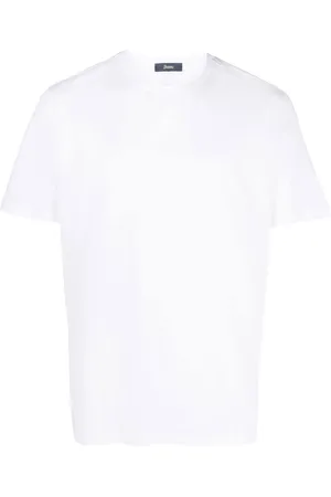HERNO Short-sleeve cotton T-shirt