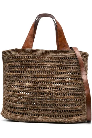 IBELIV Woven straw tote bag