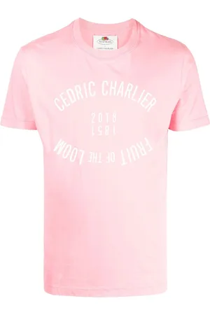 CÉDRIC CHARLIER Logo-print cotton T-shirt