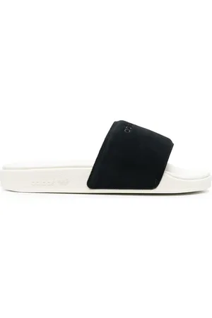 adidas Adilette leather slides