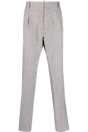 Dsquared2 Tailored houndstooth patterned trousers
