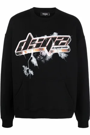 Dsquared2 Logo-print cotton jumper