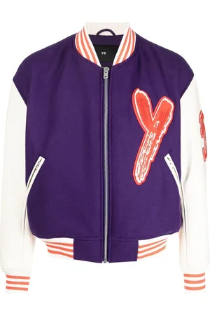 Y-3 Graphic-print bomber jacket