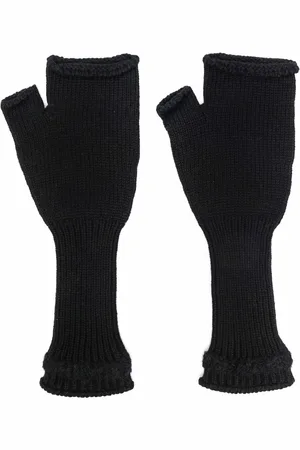 Barrie Fingerless cashmere gloves