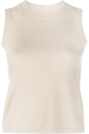 Frenckenberger Cashmere knitted tank top