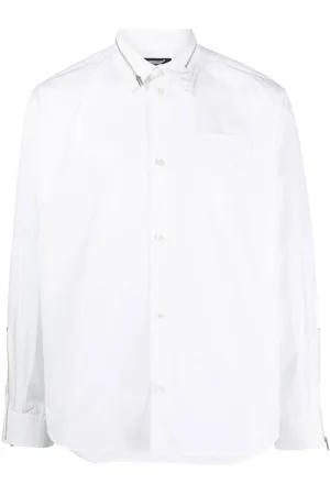 UNDERCOVER Zip-detailing cotton shirt