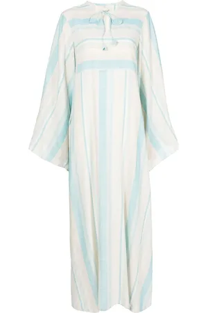 Bambah Striped maxi shirt dress