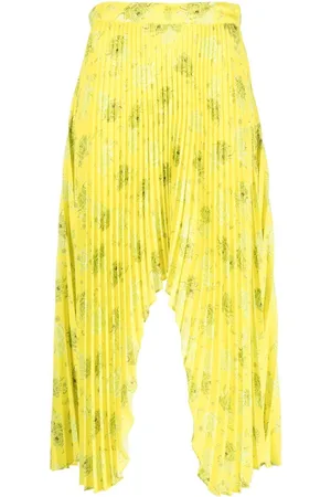 Rokh Arch pleated midi skirt