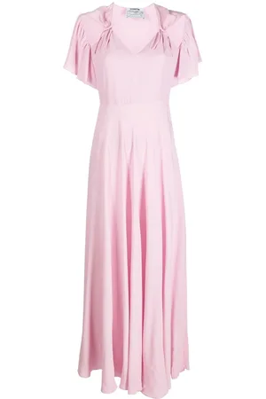 VIVETTA Ruched cut-out maxi dress