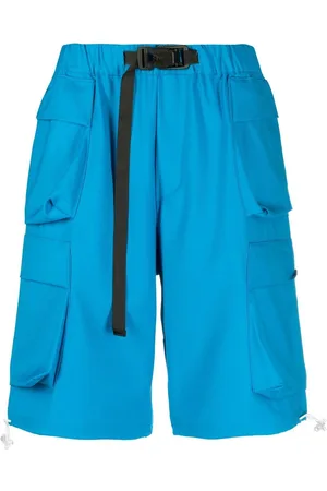 BONSAI Virgin wool cargo shorts