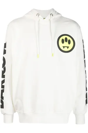 BARROW Logo-print cotton hoodie