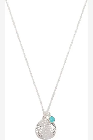 Dower and Hall Turquoise-embellished pendant necklace