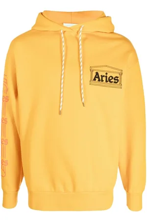 ARIES Embroidered-logo pullover hoodie