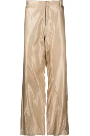Bianca Saunders Wide-leg silk trousers