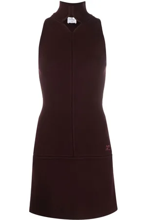 Courrèges Cut-out knitted dress