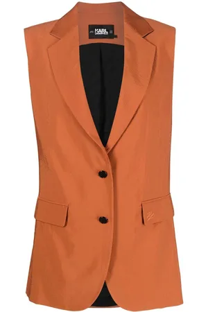 Karl Lagerfeld Longline tailored waistcoat