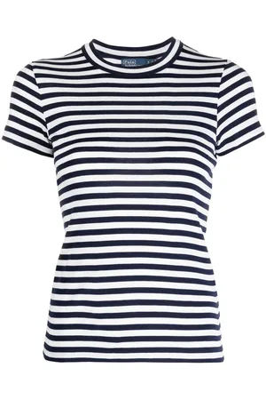 Ralph Lauren Stripe-print ribbed T-shirt