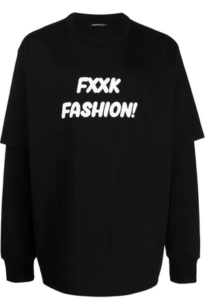 Ground Zero Slogan-print double-sleeved T-shirt
