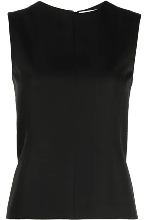 MARTINE ROSE Reverse detail sleeveless top