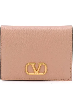 VALENTINO GARAVANI VLogo Signature compact leather wallet