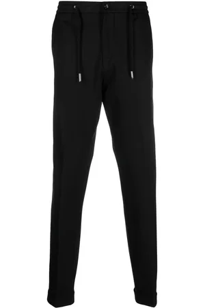 BILLIONAIRE Embroidered-logo jogging trousers