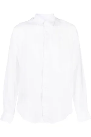 Sunspel Long-sleeve linen shirt