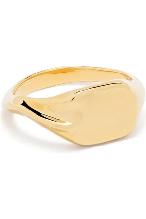 Maria Black Edan sculpted signet ring