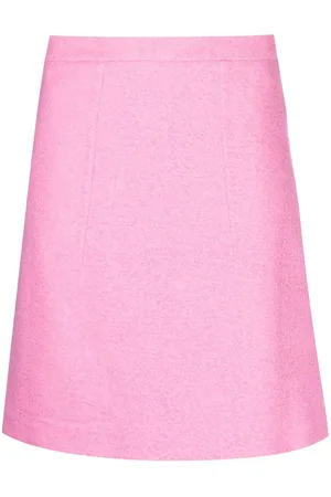 Patou High-waisted A-line miniskirt