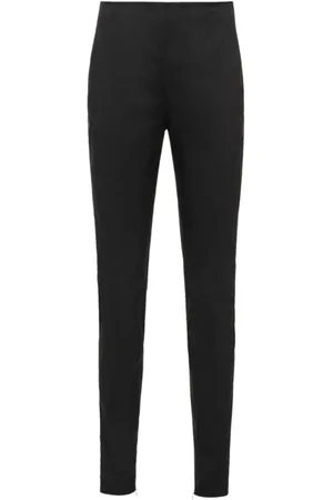Prada High-waisted slim-cut trousers