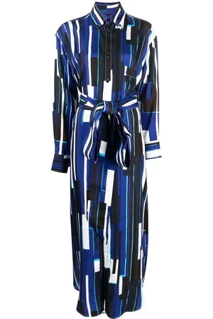 Plan C Long-sleeve shirt dress
