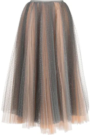 DICE KAYEK High-waisted tulle skirt