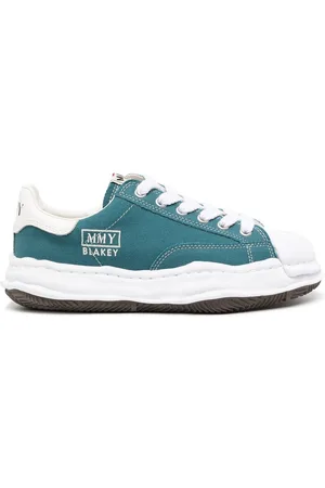 Maison Mihara Yasuhiro Ridged-trim low-top sneakers